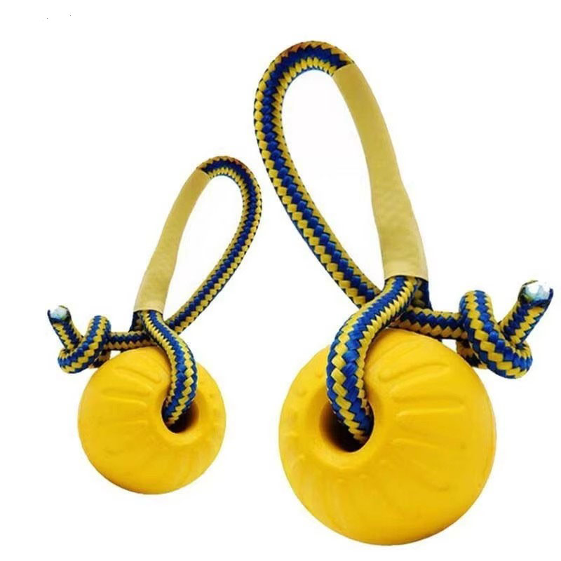 Indestructible Dog Chew Toy - ของเล่นสุนัข 1 ชิ้น ลูกบอลยางกัดไม่แตกหัก สำหรับฝึกสุนัข ของเล่นเคี้ยวเล่น