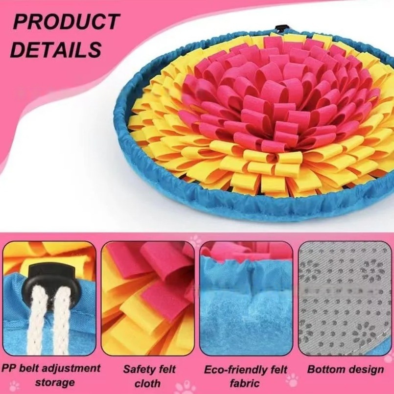 ใหม่สัตว์เลี้ยง Sniffing Pad ด - Snuffle Mat For Dogs บทวิจารณ์และราคา