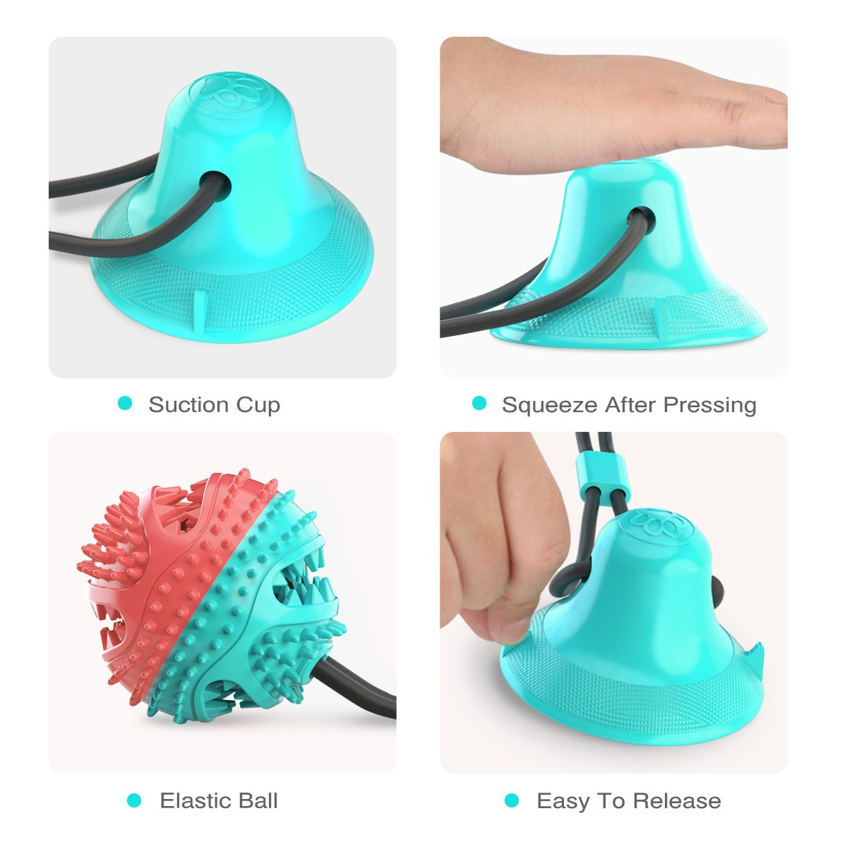 ของเล่นสำหรับสุนัขที่ชอบกัดแทะ - Rubber Treat Dispensing Dog Toy บทวิจารณ์และราคา