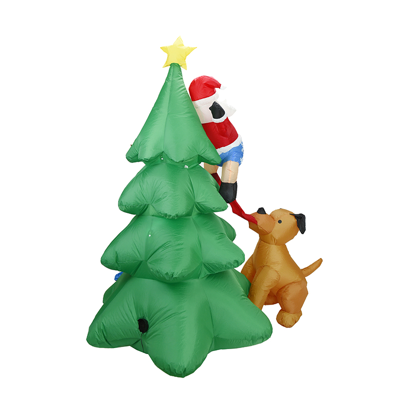 ซานต้าเป่าลมขนาด 6.5 ฟุต พร้อม - Suction Cup Dog Tug Toy บทวิจารณ์และราคา