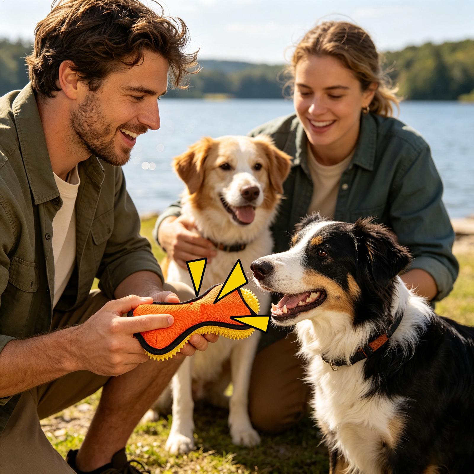 ของเล่นทำความสะอาดฟันรูปกระดูก - Teeth Cleaning Dog Chew Bone บทวิจารณ์และราคา