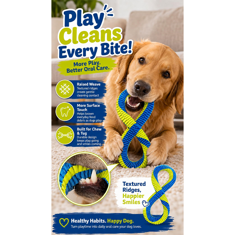ของเล่นเชือกสำหรับสุนัข ช่วยทำ - Dog Rope Toy Aggressive Chewers บทวิจารณ์และราคา