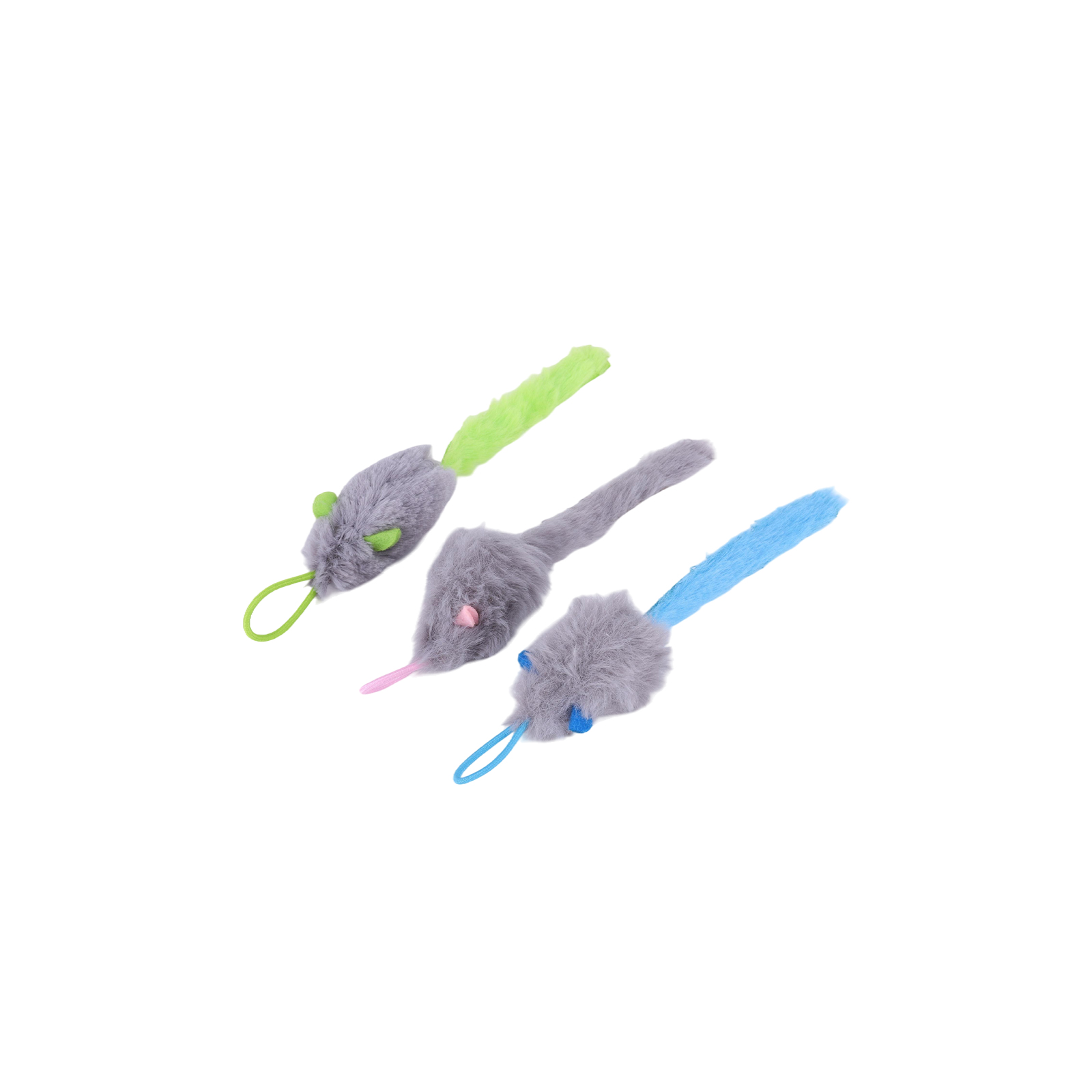 ของเล่นแมวแบบมีสายพร้อมขนนกและ - Catnip Interactive Plush Mouse บทวิจารณ์และราคา